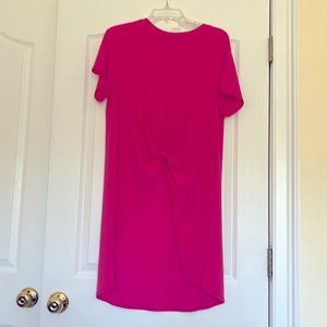 Ladies blouse. Short sleeved, pink. Worn once. Excellent condition.